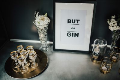 Der Trend für die Hochzeit: eine Gin Bar