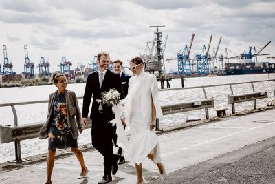 Moderne Hochzeit in Hamburg