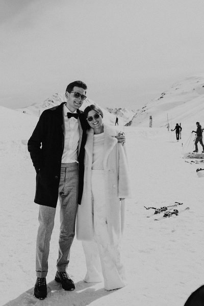 Hochzeit im Schnee