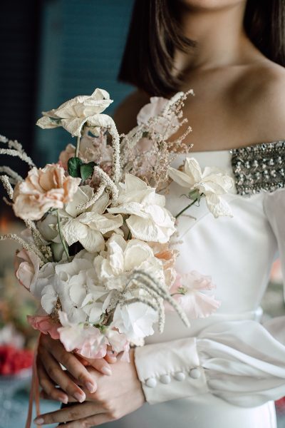 Im Trend: Brautsträuße mit Trockenblumen