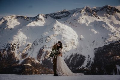 Winterhochzeit in St. Moritz