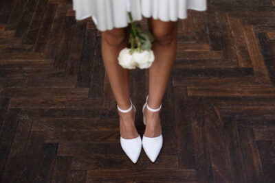 Bridal Picks: Neue weiße Brautschuhe