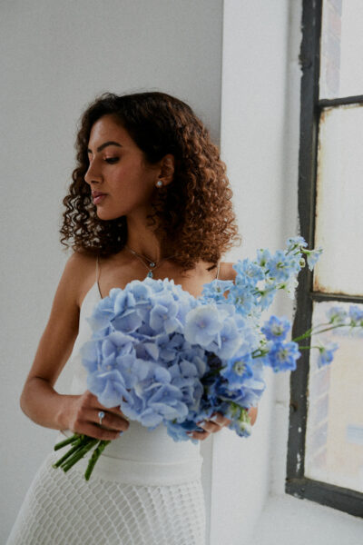 Bridal Editorial: Something Blue