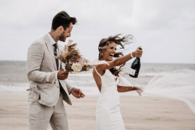 Boho-Hochzeit am Strand