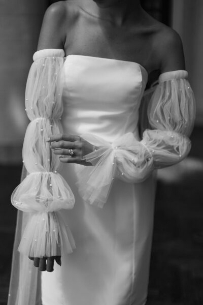 5 Brautkleider mit langen Ärmeln
