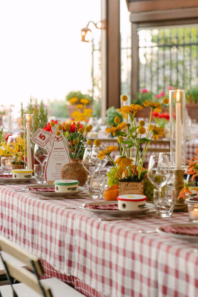 Get-together in Ravello: Eine Welcome Party wie in einer italienischen Trattoria